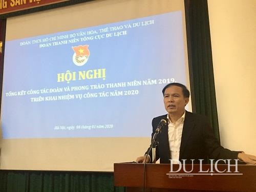 Phó Tổng cục trưởng TCDL Ngô Hoài Chung phát biểu tại Hội nghị